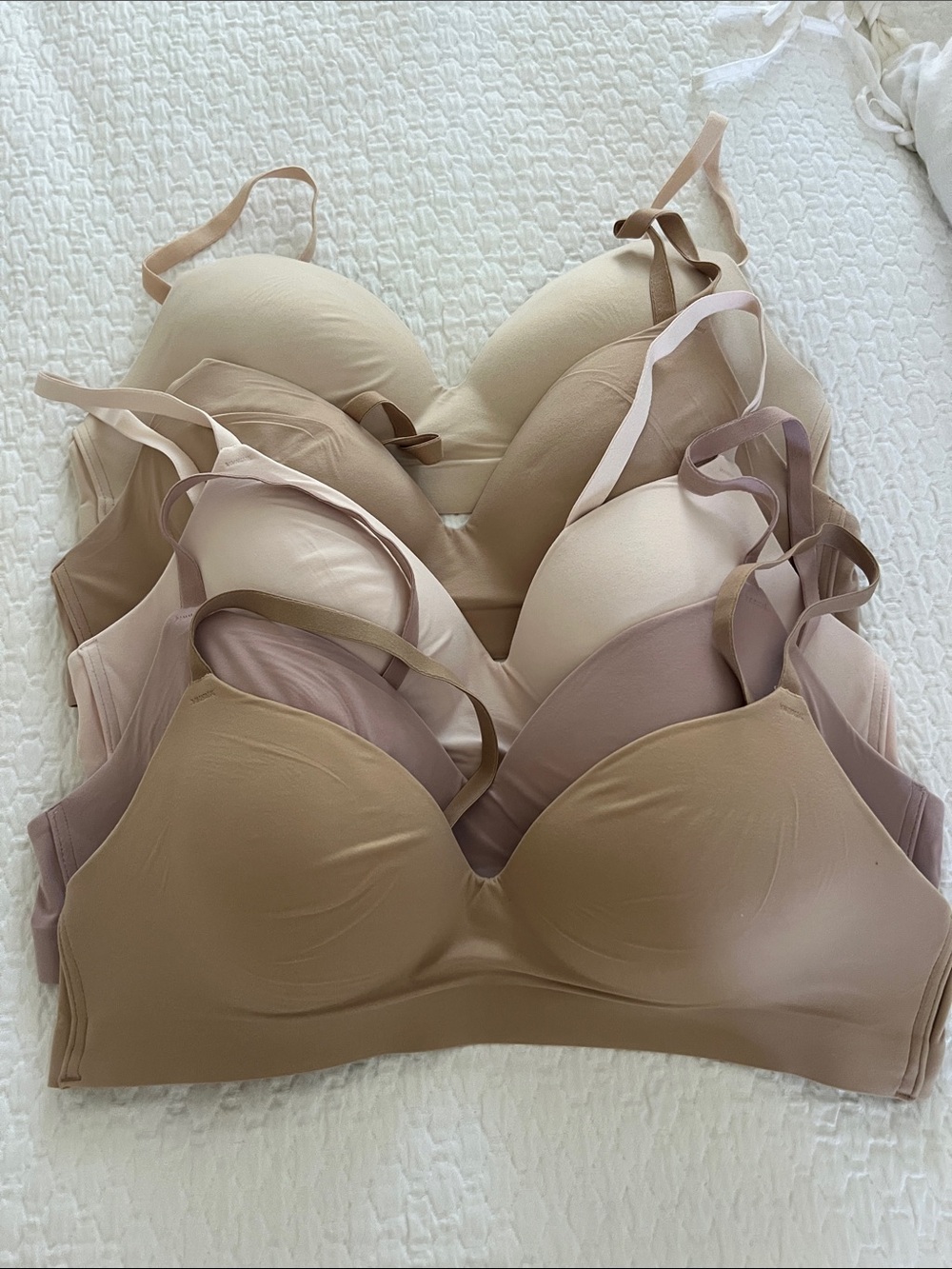 Soma Seamless Wireless Bras in Mixed Nude Shades ENBLISS WIRELESS -5 bras